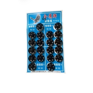 Capse metal negre 15mm