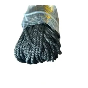 Snur rotund negru 3 mm