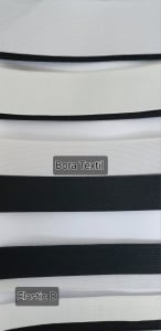 Elastic jartea alb si negru