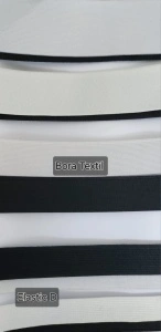 Elastic jartea alb si negru