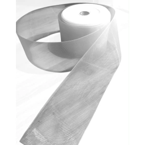 Bandă de Întărire / Rigidizare pentru Perdele și Draperii, Lățime 10 cm – Transparentă