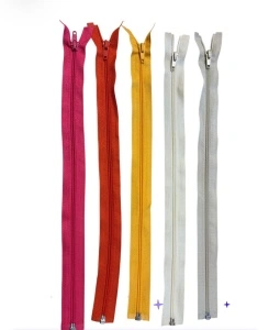 Fermoar Detașabil 40 cm, Spiră 5 mm - Diverse Culori pentru Jachete și Hanorace