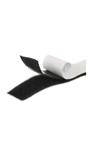 Banda scai cu adeziv Velcro negru