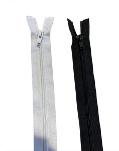 Fermoar negru 40 cm
