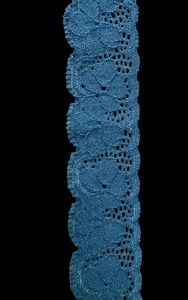 DANTELĂ ELASTICĂ -bleo- 2,5cm
