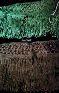 Franjuri colorate lungi
