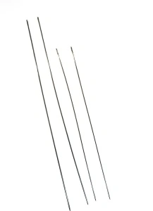 Set 4 ace lungi de cusut manual 12 cm și 15 cm – ace subțiri croitorie și reparații textile