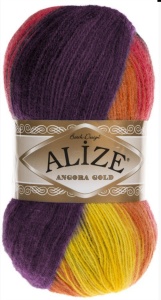 Angora Gold Batik 6834