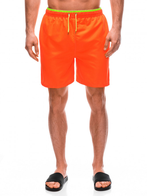 Pantaloni scurți de înot pentru bărbați W448 - portocaliu
