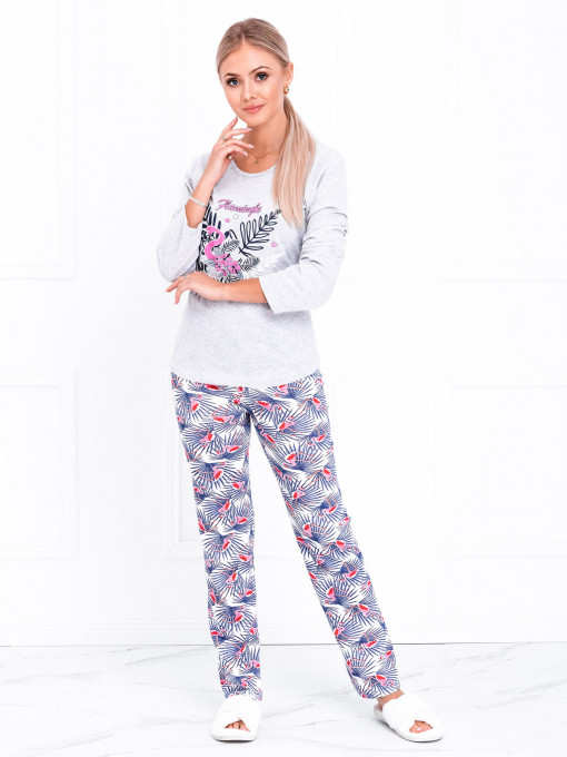 Pijamale damă ULR143 - gri