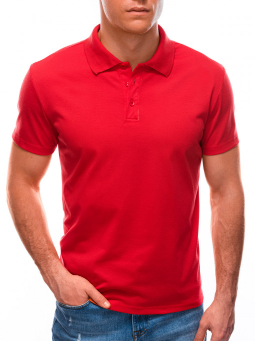 Tricou polo bărbați S1600 - roșu