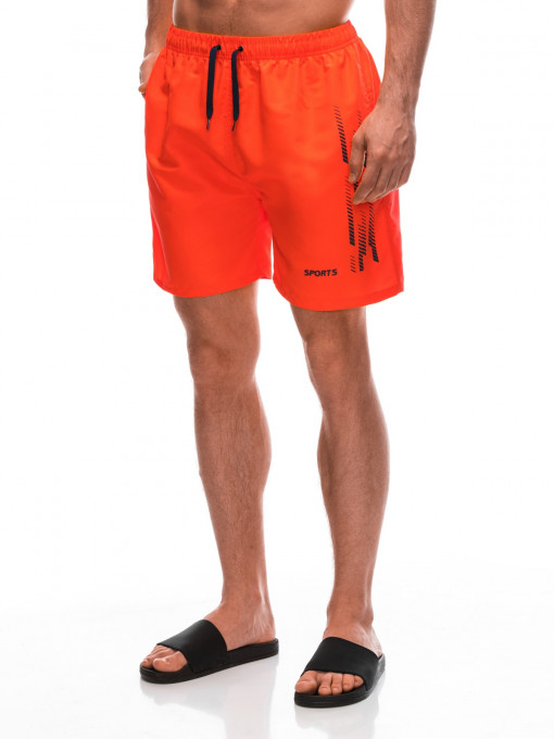 Pantaloni scurți de înot pentru bărbați W459 - portocaliu