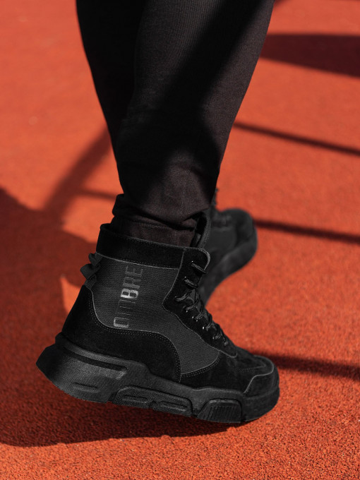 Pantofi sport casual barbat T348 - negru