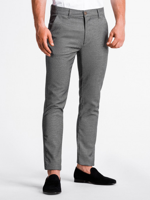 Pantaloni premium, casual, barbati - P831-negru