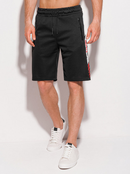 Pantaloni scurti barbati W396 - negru