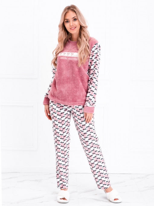 Pijamale femei ULR151 - roz