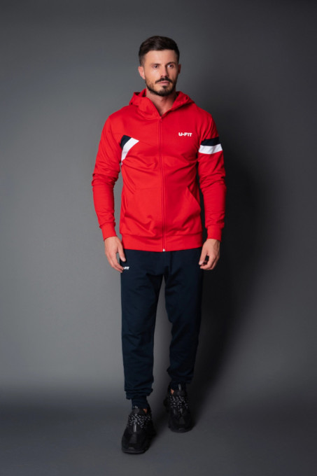 Trening Bumbac Veed Red/Navy UFIT10040