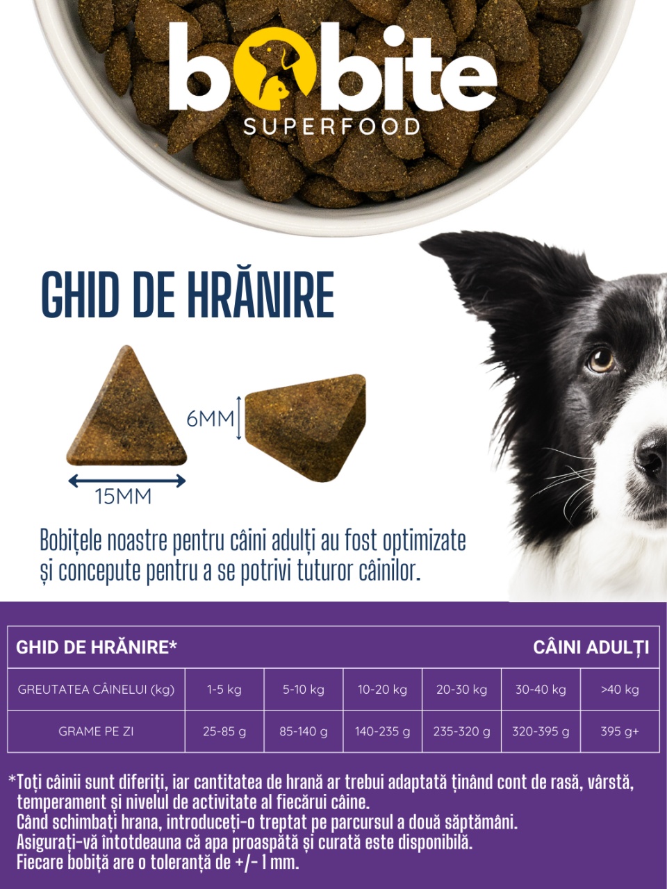 Bobite SuperFood, adult, Rata englezeasca de tara cu Pastarnac, Portocala, Sparanghel si Dovleac, Hrana uscata caini, 12kg - 2 | YEO