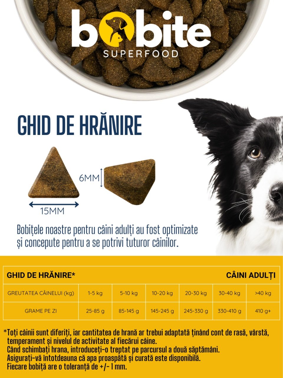 Bobite SuperFood, adult, Bivol Italian cu Busuioc, Mure, Turmenic, Seminte de in si Mar, Hrana uscata caini, 12kg - 2 | YEO