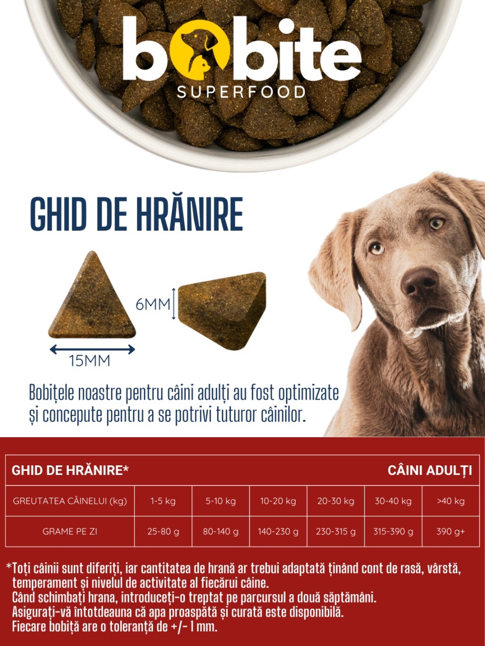 Bobite SuperFood, adult, Vita Angus cu Morcovi, Fasole Verde, Conopida, Rosii si Dovlecei, Hrana uscata caini, 2kg - 2 | YEO