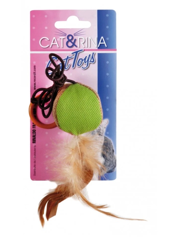 Jucarie cu elastic pentru pisica