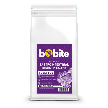 Bobite Peptide+, Hrană uscată hipoalergenică Digestive Care, curcan, fără cereale, pentru câini adulți