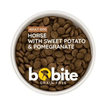 bobite hrana caini Bobite Grain Free cal in castron fara cereale