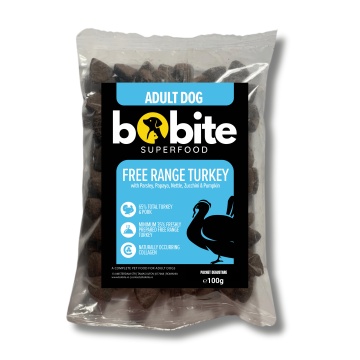 Bobite Superfood hrana uscata caini adulti curcan fara cereale