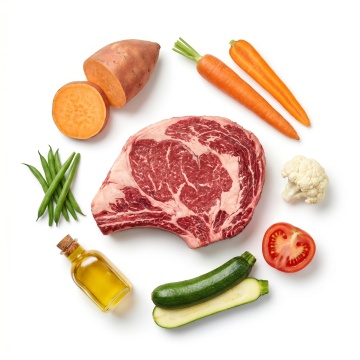 Bobite Superfood Câini Adult – Vită Angus, Hrană uscată superpremium fără cereale - Img 2