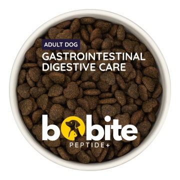 bobite hrana caini Bobite Peptide Plus curcan in castron hipoalergenica digestive
