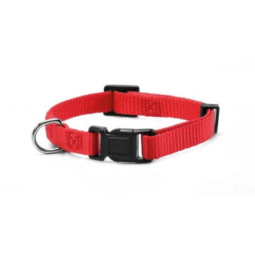 Zgarda reglabila, nylon - M - Rosu