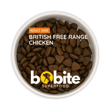 bobite hrana caini Bobite Superfood pui in castron fara cereale