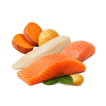 ingrediente snack caini pisici peste Bobite Original Treats 80% natural