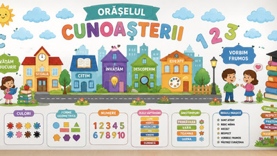 Stickere și planșe educative pentru școală – noutățile Sticky Art pentru noul an școlar