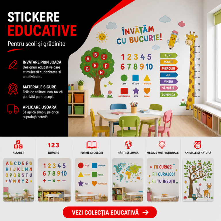 Stickere educative