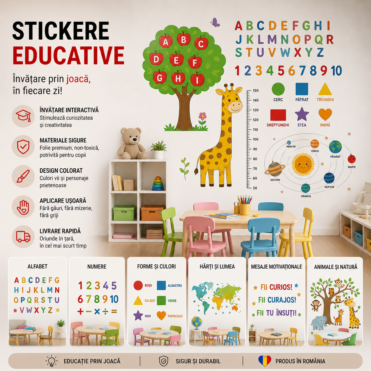 STICKERE EDUCATIVE