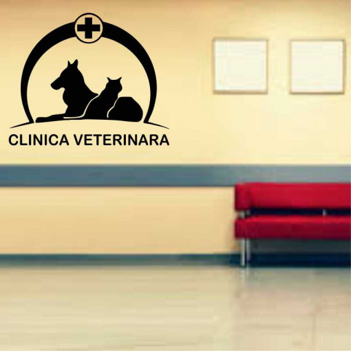 Sticker perete Clinica Veterinara 5