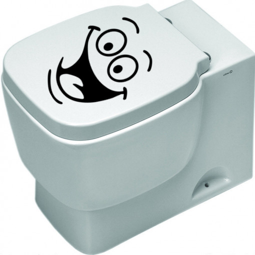 Sticker decorativ Happy Face 2 18 x 24 cm