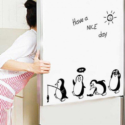 Sticker frigider Pinguini