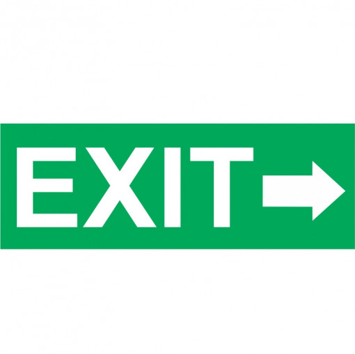 Sticker Indicator Exit la Dreapta