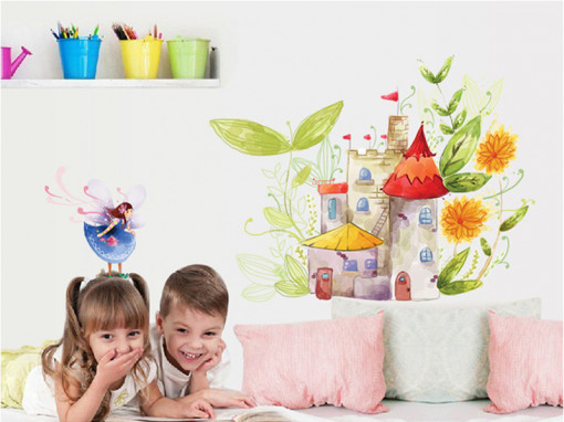 Sticker perete Fairy Garden