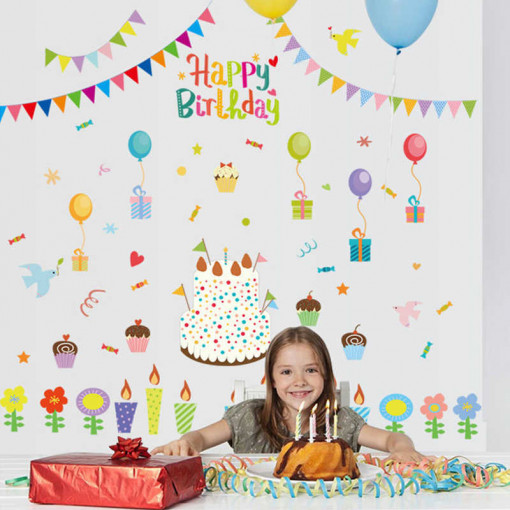 Sticker perete Happy Tea Party 2