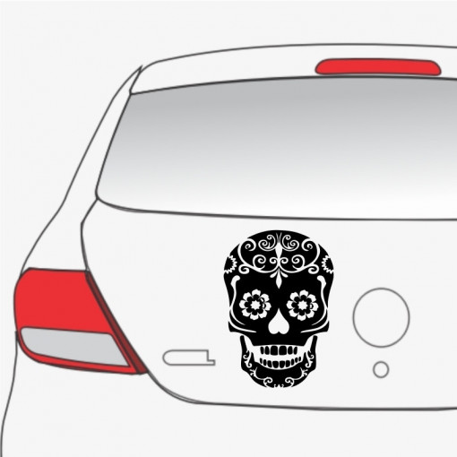 Sticker Auto Skull
