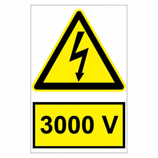 Sticker indicator 3000V