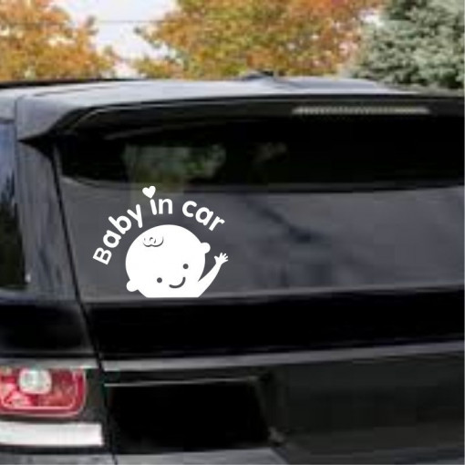 Sticker auto Baby in the Car