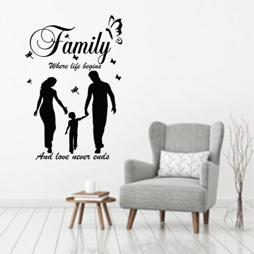 Sticker perete Family 1