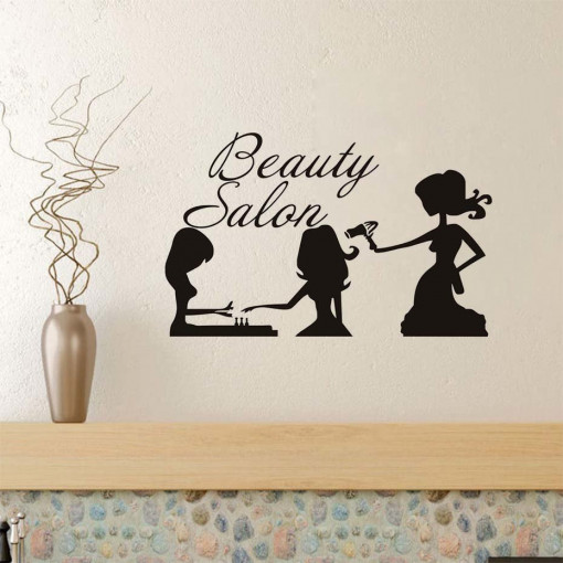 Sticker perete Beauty Salon