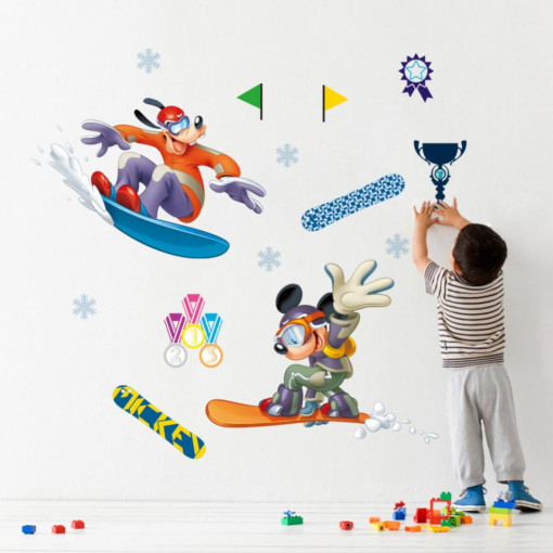 Sticker perete Mickey Sports