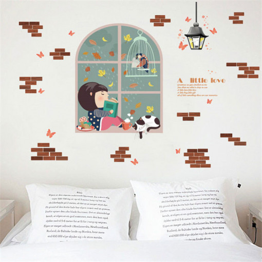 Sticker perete Reading Corner