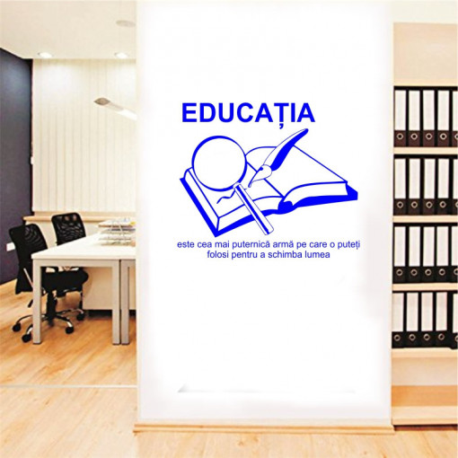 Sticker perete Educatia